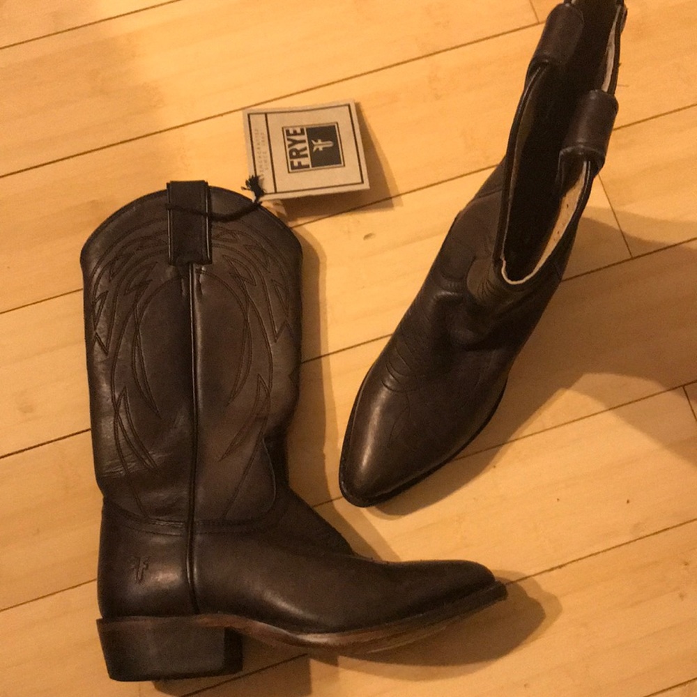 New Frye cowgirl boots